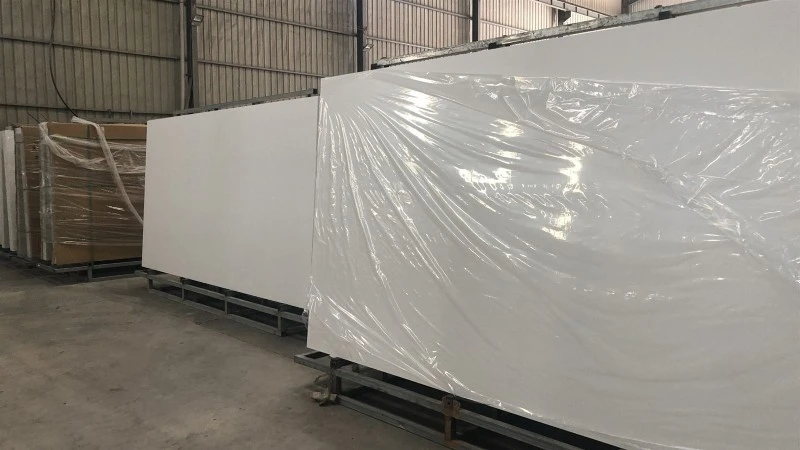 Seamless Sintered Stone Slabs For Wet Bathroom Area Seamless Sintered Stone Slabs For Wet Bathroom Area